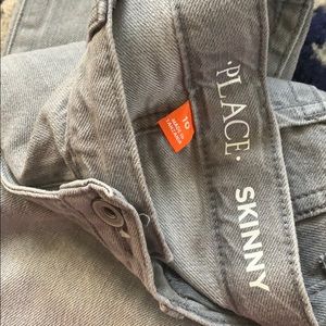 Boys DOVE GREY Skinny Jeans 👖